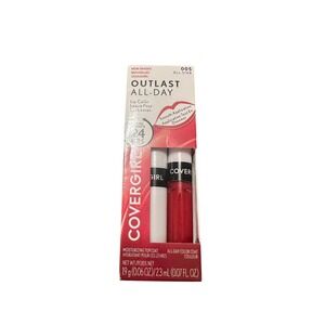 COVERGIRL Outlast All Day Lip Color 005 All Star Red Moisturizing Topcoat